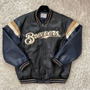 Vintage Brewers Baseball Jacket